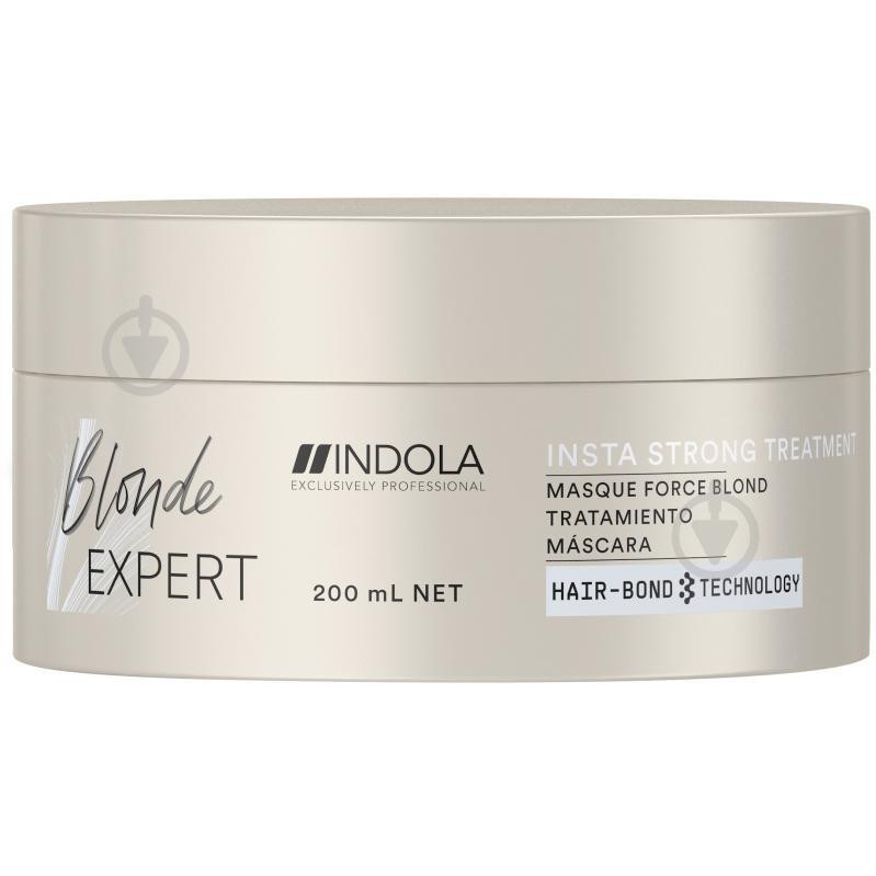 INDOLA Маска  Blonde Expert Care Insta Strong Для догляду за Світлим волоссям 200 мл (4045787827347) - зображення 1