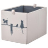 IKEA BARNDROM Коробка, бежевий, 26х37х26 см (105.606.18) - зображення 1