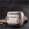 Vintage Жіноча сумка через плече натуральної шкіри молочного кольору  2422389 - зображення 6