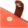 Vintage Помаранчева жіноча сумка-клатч горизонтального типу з натуральної шкіри  2422424 - зображення 3