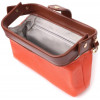 Vintage Помаранчева жіноча сумка-клатч горизонтального типу з натуральної шкіри  2422424 - зображення 5