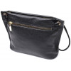 Vintage Класична жіноча сумка із фактурної шкіри чорного кольору з плечовим ремінцем  2422395 - зображення 2