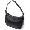 Vintage Чорна жіноча сумка з натуральної шкіри з однією лямкою  2422411 - зображення 2