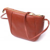 Vintage Жіноча плечова сумка з натуральної шкіри коричневого кольору  2422300 - зображення 1