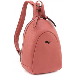 Karya Компактний жіночий шкіряний рюкзак персикового кольору  69749