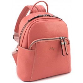 Karya Середній жіночий рюкзак із натуральної шкіри персикового кольору  69742
