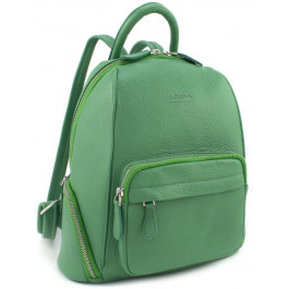 Karya Яскравий зелений рюкзак жіночий формату А4 з натуральної шкіри  69732
