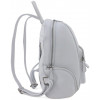 Karya Просторий жіночий рюкзак із натуральної шкіри білого кольору на блискавці  69731 - зображення 2