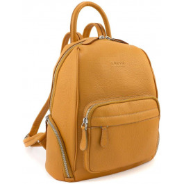 Karya Жіночий міський рюкзак з натуральної шкіри помаранчевого кольору  69729