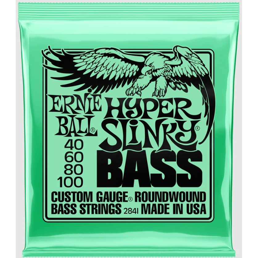 Ernie Ball 2841 Hyper Slinky Bass Nickel Wound 40/100 - зображення 1