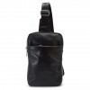 TARWA Рюкзак на одне плече чоловічий шкіряний чорний  GA-0205-3md - зображення 3