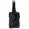 TARWA Рюкзак на одне плече чоловічий шкіряний чорний  GA-0205-3md - зображення 5