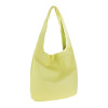 Assa Шкіряна жіноча сумка лимонного відтінку без підкладки  933 - зображення 1