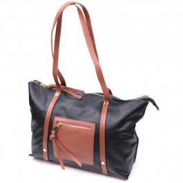 Vintage Жіноча сумка шкіряна чорна  22303