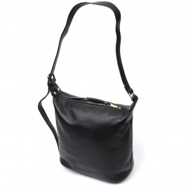 Vintage Жіноча сумка через плече шкіряна чорна  22305
