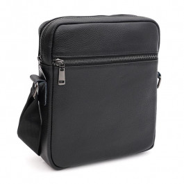 Keizer Чоловіча шкіряна сумка через плече чорна  K1265-1bl-black