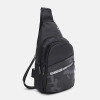 Monsen Чоловічий рюкзак через плече текстильний чорний  C17039bl-black - зображення 2
