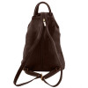 Tuscany Leather Жіночий рюкзак шкіряний коричневий  Shanghai 963_1_5 - зображення 3