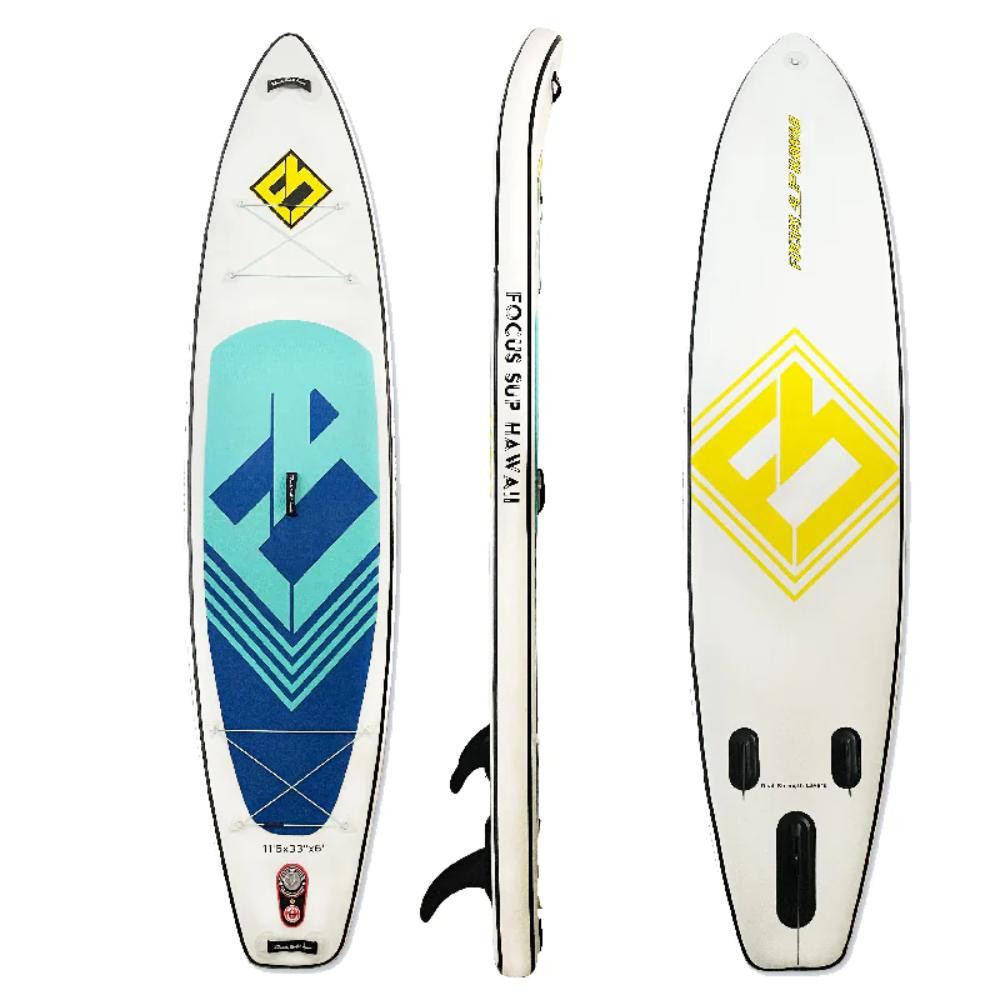 Focus SUP Hawaii GBA 11'6" x 33" x 6" — надувна дошка для САП серфінгу, sup board - зображення 1