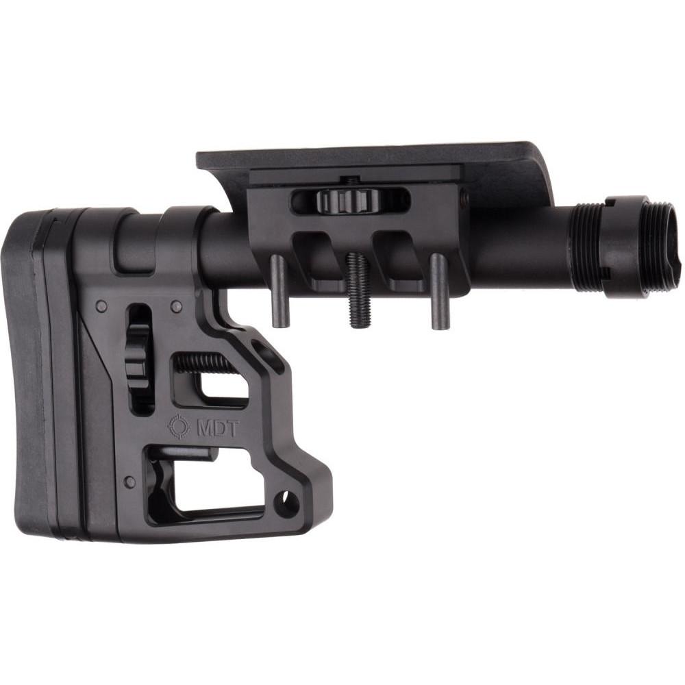 MDT Skeleton Carbine Stock 9.75’’ AR-15 / AR-10 Алюміній Чорний (102856-BLK) - зображення 1