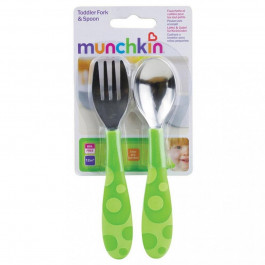 Munchkin Набор детских приборов: ложка и вилка (011404.03)