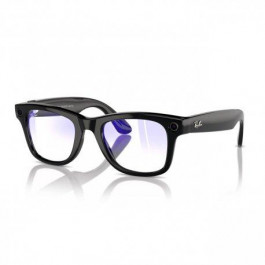 Ray-Ban Смарт-окуляри Meta Wayfarer Shiny Black Frame Clear Lenses (RW4006 601/SB 50-22)