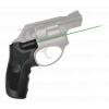 Crimson Trace LG415G Lasergrips 5mW Green Laser with 532nM Wavelength & 50 ft Range Black Finish for Ruger LCR, LC