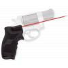 Crimson Trace LG385 Lasergrips 5mW Red Laser with 633nM Wavelength & 50 ft Range Black Rubber Material for Taurus 