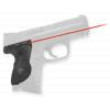 Crimson Trace LG661 Lasergrips 5mW Red Laser with 633nM Wavelength & 50 ft Range Black Finish for S&W M&P Compact 