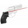 Crimson Trace LG185 Lasergrips 5mW Red Laser with 633nM Wavelength & Black Finish for Taurus Small Frame Revolver 