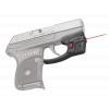 Crimson Trace DS122 Defender Accu-Guard 5mW Red Laser with 633nM Wavelength & Black Finish for Ruger LCP (Except L - зображення 1