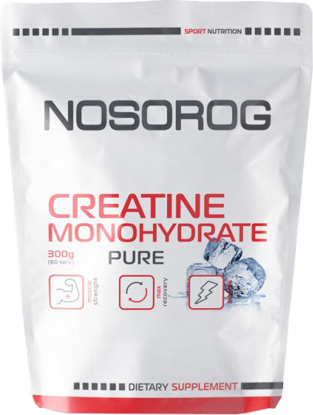 Nosorog Creatine Monohydrate 300 g /60 servings/ Pure - зображення 1
