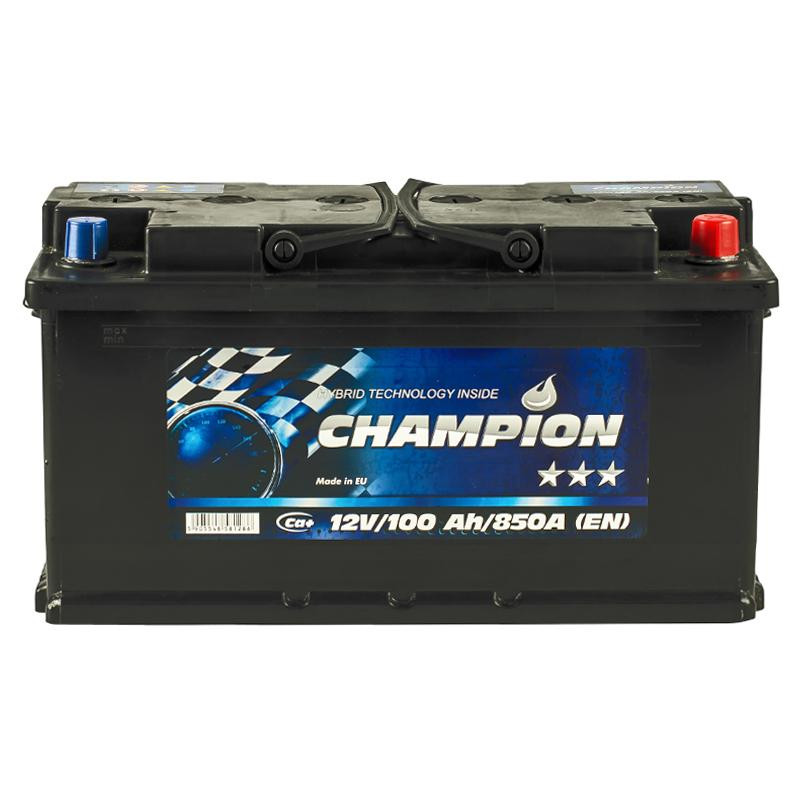 Champion Battery 6СТ-100 АзЕ Black - зображення 1