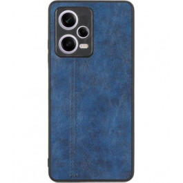 Cosmic Чохол для смартфона Cosmiс Leather Case for Xiaomi Redmi Note 12 Pro 5G Blue (CoLeathXRN12P5GBlue)