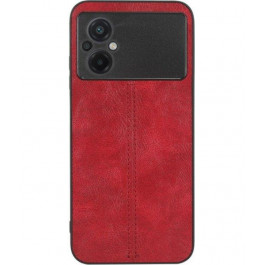 Cosmic Чохол для смартфона Cosmiс Leather Case for Poco M5/M5 5G Red (CoLeathPocoM5Red)