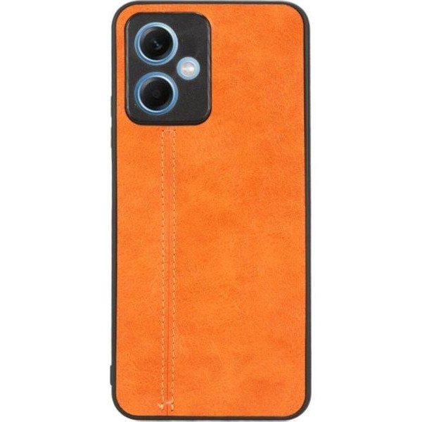 Cosmic Чохол для смартфона Cosmiс Leather Case for Poco X5 5G Orange (CoLeathPocoX5Orange) - зображення 1