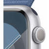 Apple Watch Series 9 GPS + Cellular 45mm Silver Aluminum Case with Winter Blue Sport Loop (MRMJ3) - зображення 3