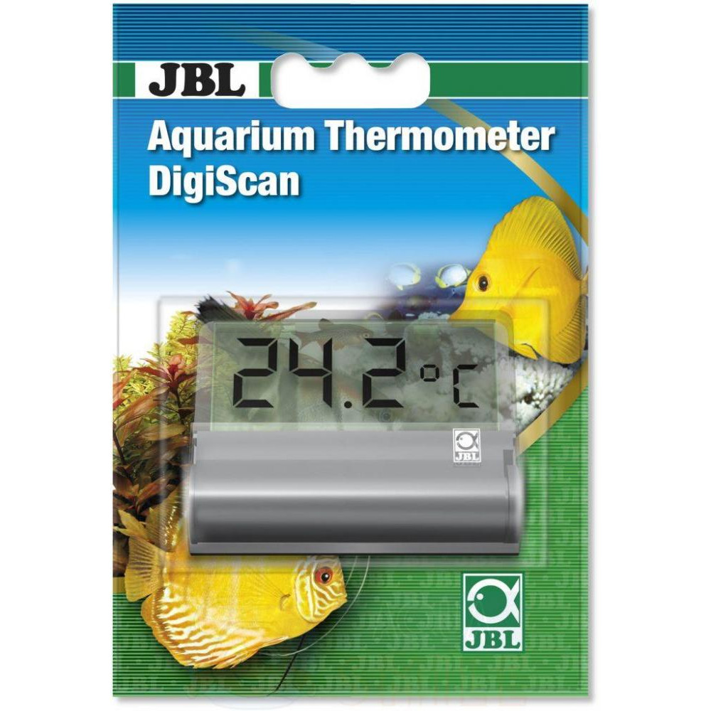 JBL Aquarium Thermometer DigiScan - Цифровой аквариумный термометр 65х50 мм (150549) - зображення 1