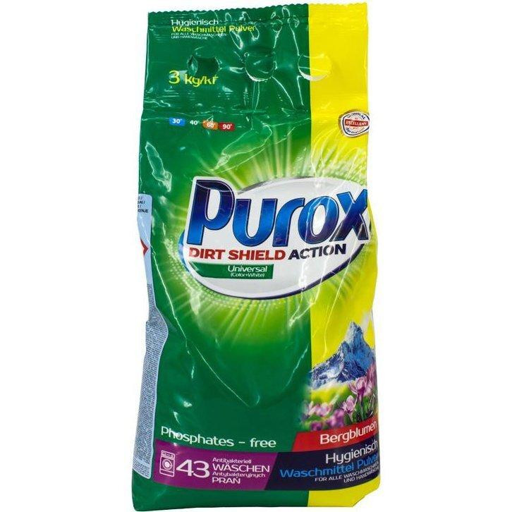 Purox Пральний порошок Universal 3 кг (4260418933543) - зображення 1