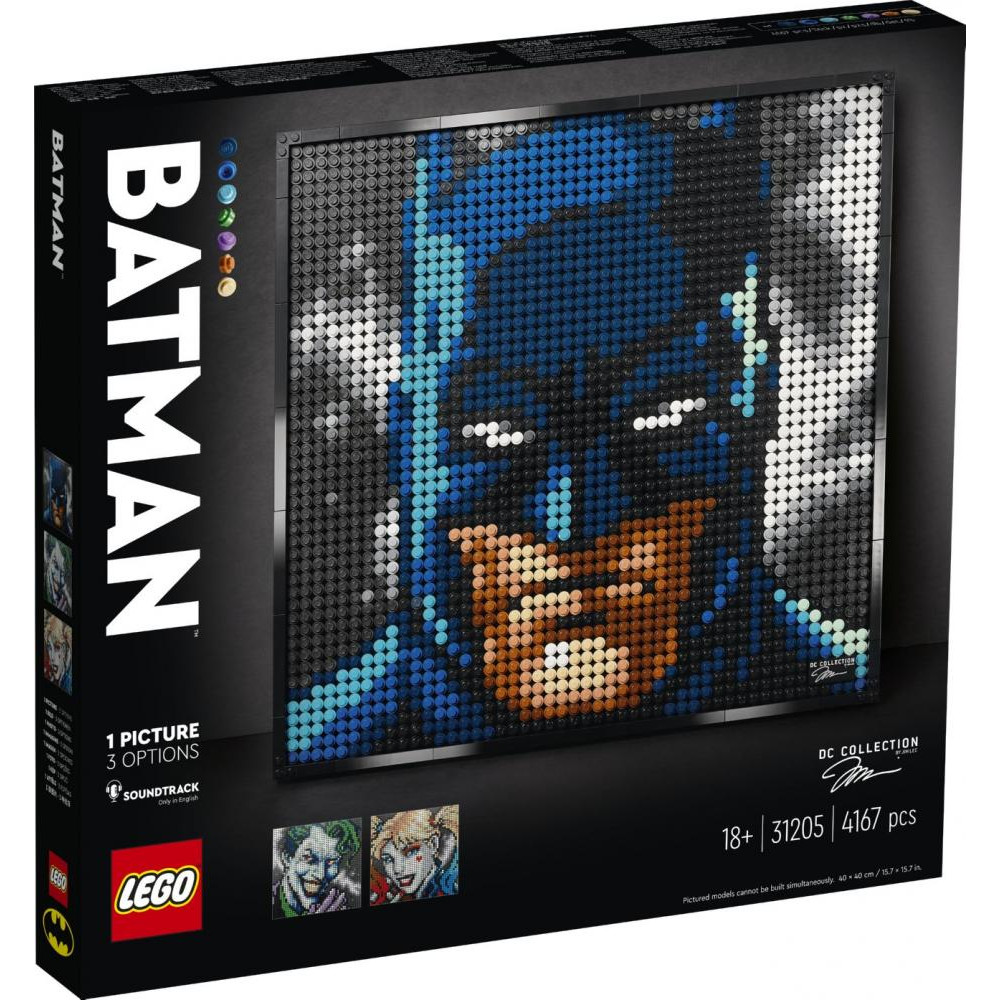 LEGO ART Бэтмен из Коллекции Джима Ли 31205 - зображення 1