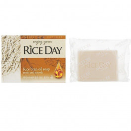 Lion Мыло туалетное  Rice Day с экстрактом рисовых отрубей 100 г (8806325609056)
