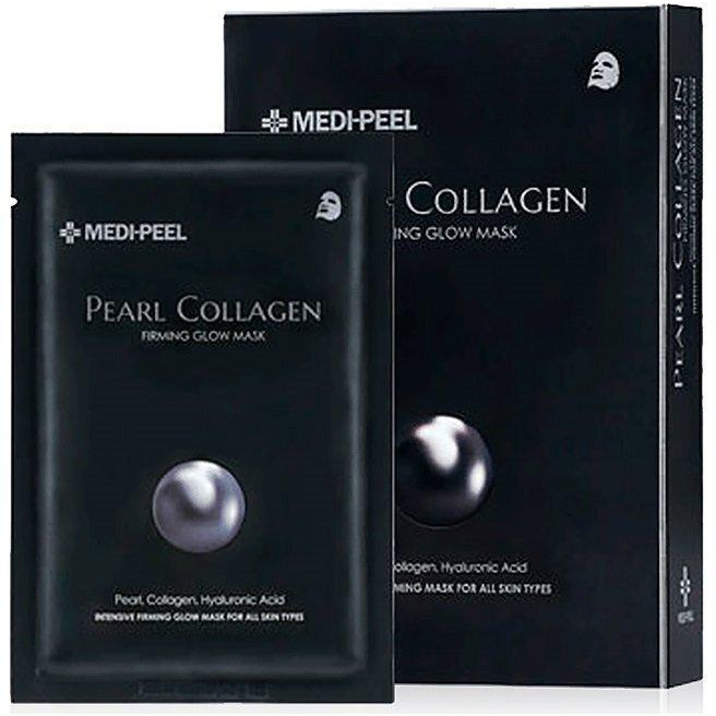 Medi-Peel Тканинна маска  Pearl Collagen Firming Glow 25мл*10шт - зображення 1