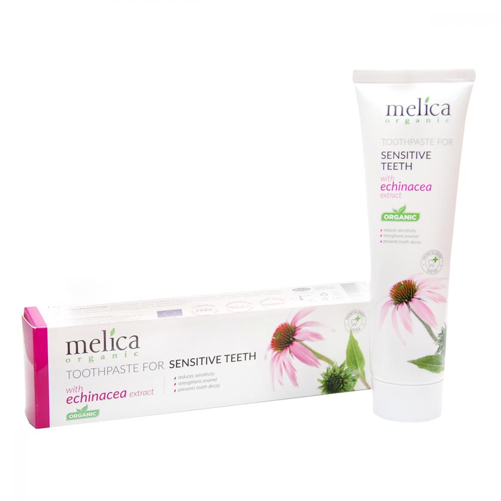 Melica organic Organic Зубная паста c экстрактом эхинацеи 100 ml (4770416002245) - зображення 1