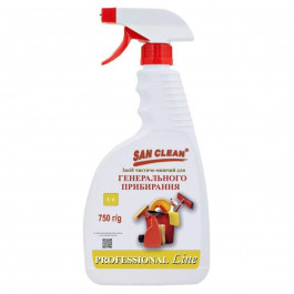 Сан Клин Средство SAN CLEAN PROF Line генеральная уборка 0,75 л (4820003544358)