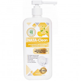 Nata Group Засіб для ручного миття посуду  Nata-Clean З ароматом лимону 500 мл (4823112600991)
