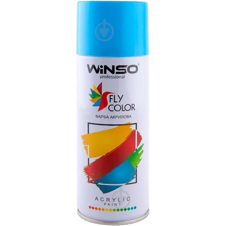 Winso Краска акриловая 381418 WINSO 450 мл Spray голубой (Sky Blue/RAL5015) - зображення 1