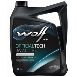 Wolf Oil OFFICIAL TECH 0W-20 LS-FE 5 л