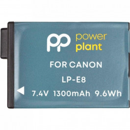 PowerPlant Аккумулятор типа Canon LP-E8H (CB971244)