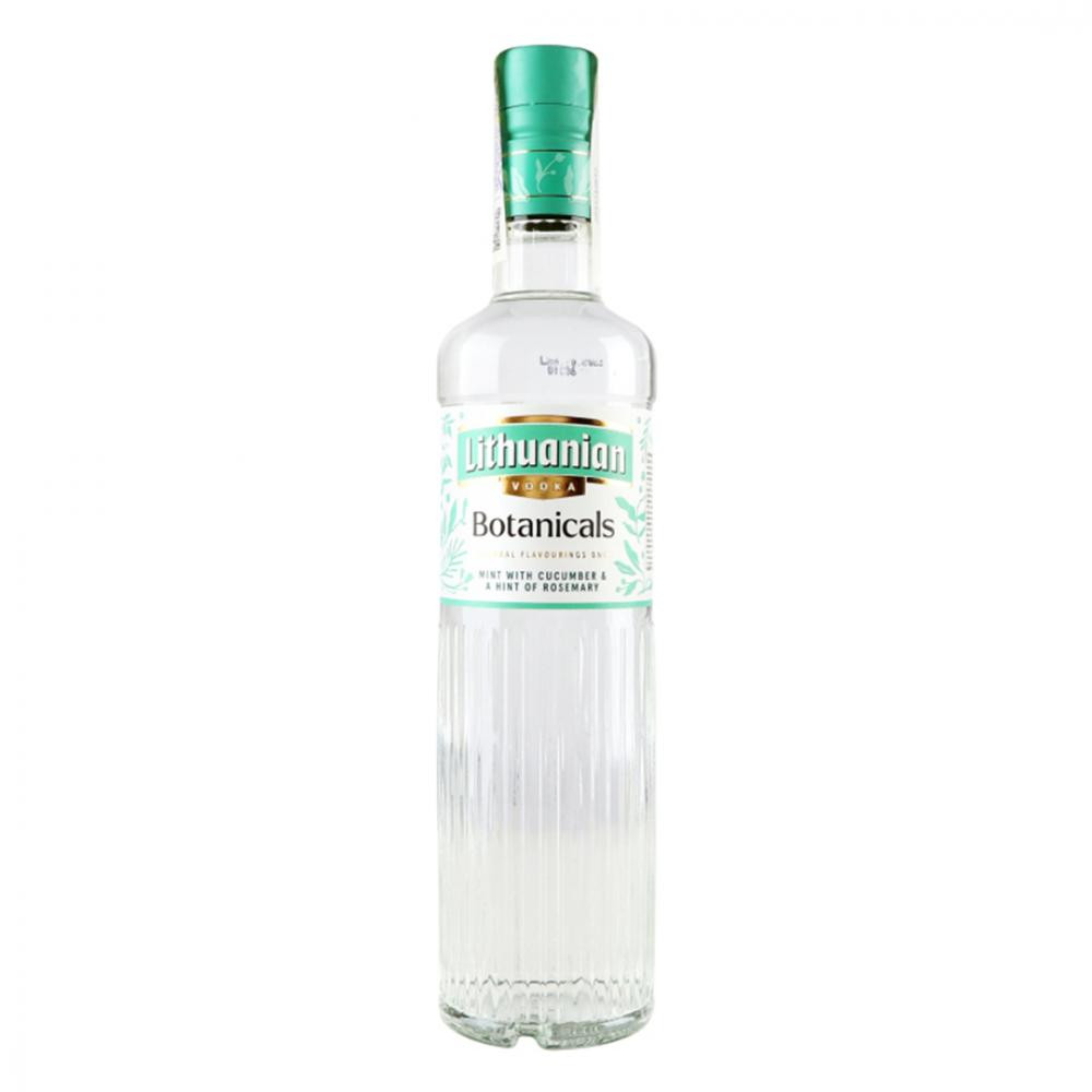 Lithuanian Горілка  Botanikals Mint Cucumber&Rosemary 0.5л 38% (4770047237221) - зображення 1