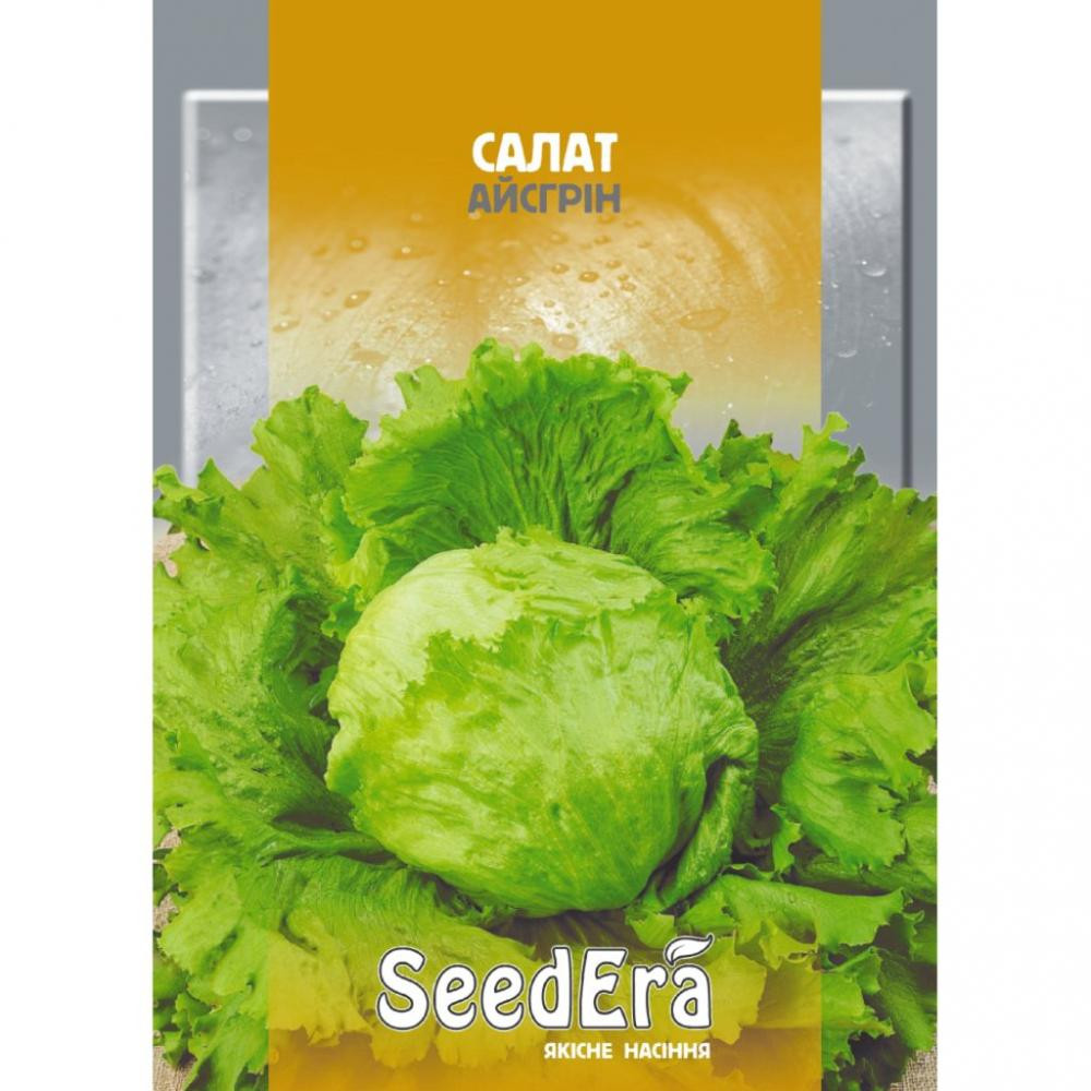 ТМ "SeedEra" Семена Seedera салат хрустящий Айсберг 10г - зображення 1